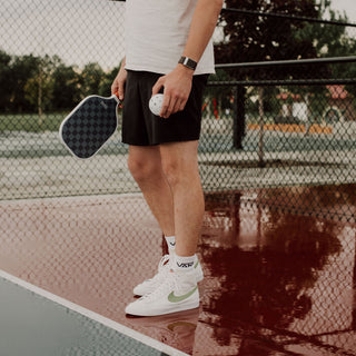 Blue Checker Pickleball Paddle