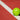 A pickleball ball on a red court