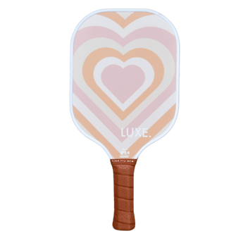 Designer pickleball paddle. Heart Pickleball Paddle