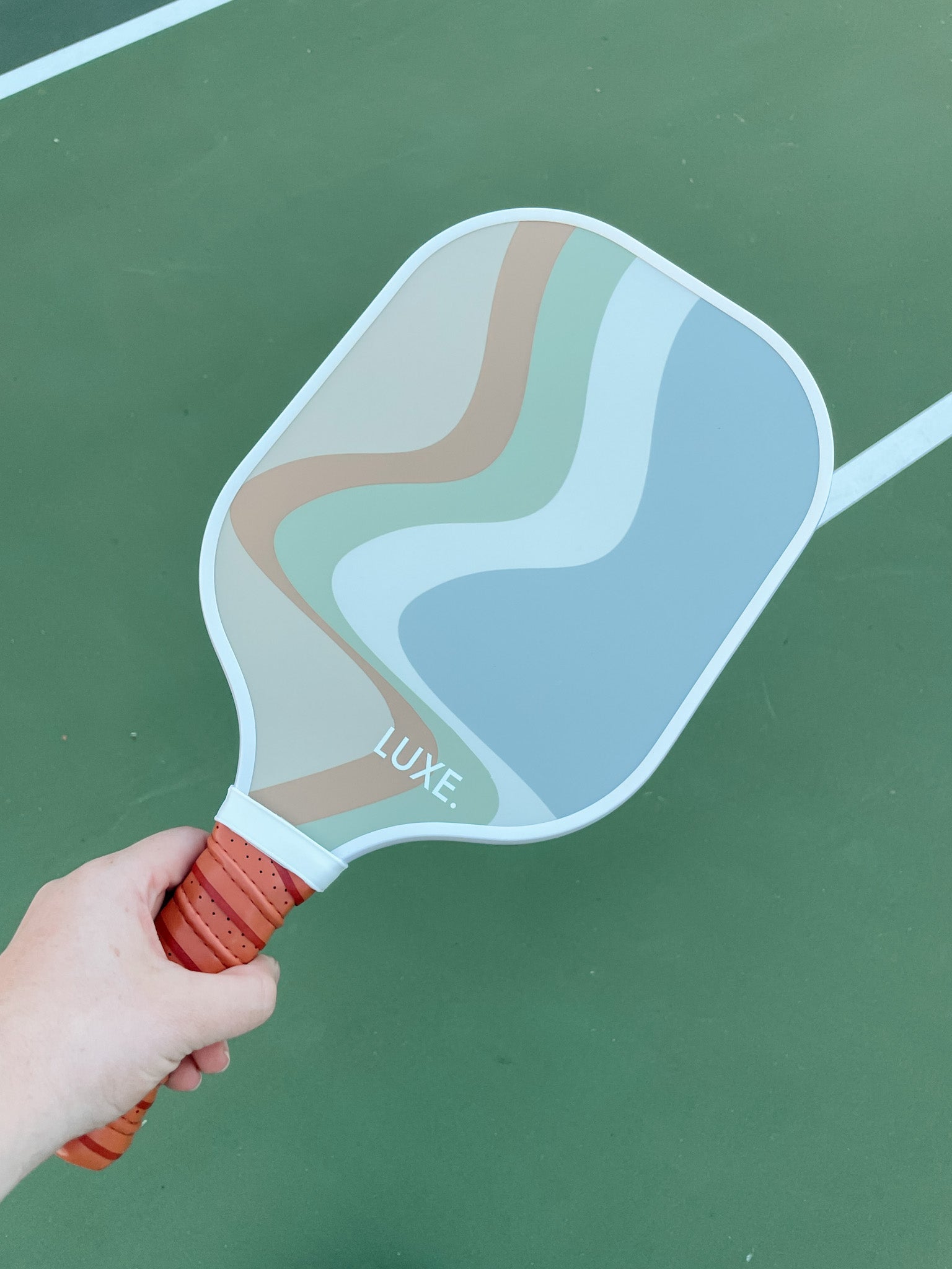 The Luka LUXE Pickleball Paddle. Cute and aesthetic pickleball paddles
