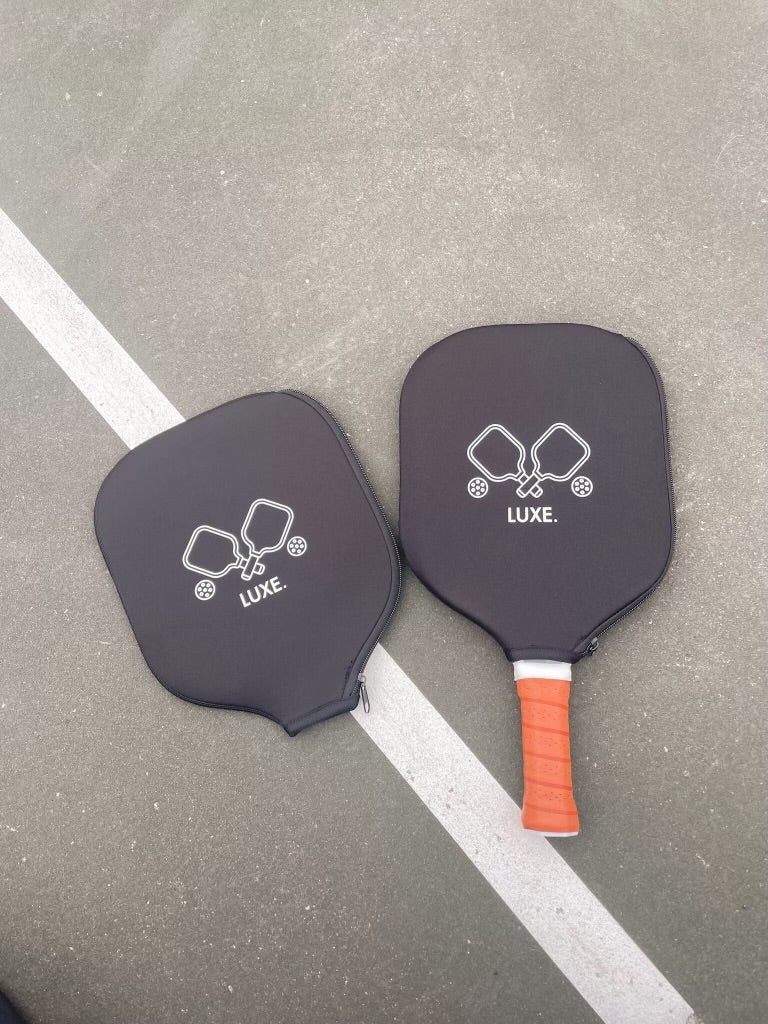 Neoprene Paddle case LUXE Pickleball Paddle. Cute and aesthetic pickleball paddles