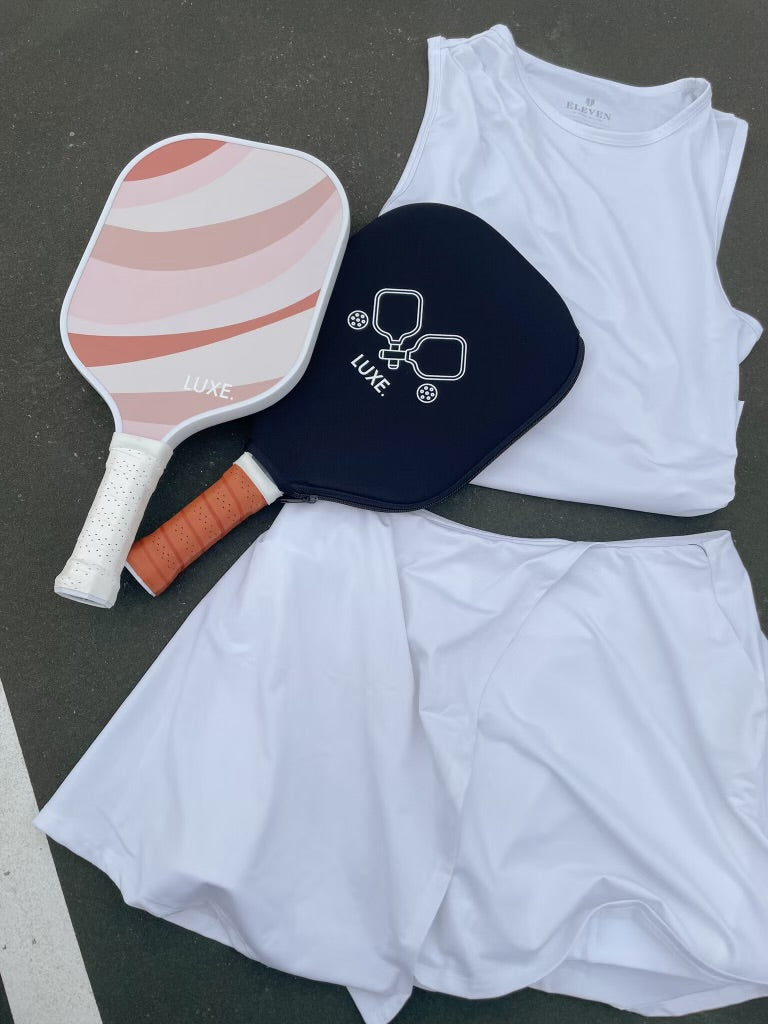 Neoprene Paddle case LUXE Pickleball Paddle. Cute and aesthetic pickleball paddles